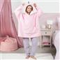 Dreamscene Unicorn Hoodie Blanket Oversized Sherpa Fleece Kids Plush Soft Warm