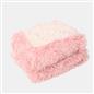 OHS Pet Fleece Throw Fluffy Calming Foldable Travel Dog Puppy Cat Blanket