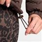 OHS Puffer Jacket Windproof Padded Winter Outerwear Cropped Zip Coat Hiking