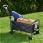 Trolley Cart Outdoor Garden Foldable Camping Wagon Truck Fishing Storage