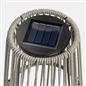 OHS Solar Table Lamp Rattan Cordless Outdoor Garden Light Dusk Sensor
