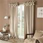 OHS Velvet Eyelet Curtains Bow Decor 2 Pair Of Ready Made Luxury Thick Ring Top