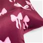 OHS Bows Cushion Covers Matte Velvet Living Room Square Pillowcases Home Decor