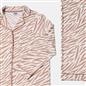 OHS Animal Print Pyjama Set Jersey Button Through Nightwear Loungewear