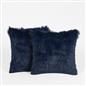 Sienna Set of 2 Fluffy Cushion Covers Shaggy Set Scatter Sofa 18