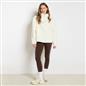 OHS Half Zip Hoodie Plain Thermal Teddy Fleece Winter Jumper Pullover Sweatshirt