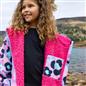 OHS Drying Changing Robe Sherpa Lined Water Resistant Oversize Coat Adults Kids