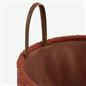OHS Storage Basket Handles Boucle Fleece Laundry Clothes Organiser