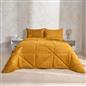 OHS Coverless Duvet Geo Quilted 7.5 TOG Bedding Set with Pillowcase Double King