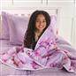 OHS Unicorn Weighted Blanket Kids 3kg Quilted Throw Sensory Sleep Therapy
