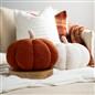 Pumpkin Sofa Cushion Soft Fleece Filled 1/2 Pack Autumn Plush Home Decor Plump