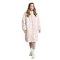 OHS Coat Drying Robe Animal Print Sherpa Lined Water Resistant Oversized