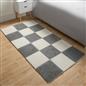 OHS Interlocking Foam Floor Tiles Teddy Fleece Soft Kids Play Mat Carpet Yoga