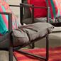 OHS Miami Table Chair Set 4PC Garden Patio Furniture Outdoor Metal Frame