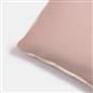 OHS Piped Edge Cushion Covers Matte Velvet Soft Luxury 2/4 Square Pillowcases