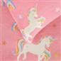 OHS Unicorn Fleece Duvet Cover Bedding Set Plush Warm Quilt Thermal Soft Kids