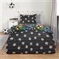 Football Duvet Cover Quilt Bedding Set Pillowcase Reversible Kids Single Double