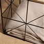 Cube Storage Basket Table Folding Wire Organiser Living Room Home Decor Bedroom