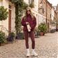 OHS Half Zip Hoodie Plain Thermal Teddy Fleece Winter Jumper Pullover Sweatshirt