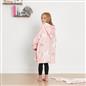 Dreamscene Unicorn Pink Rainbow Print Hoodie Blanket Fleece Oversized Kids Throw
