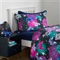 Gaming Duvet Cover Quilt Bedding Set Neon Reversible Kids Bed Soft Single Double