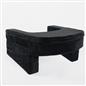 OHS Gaming Lap Pillow Cushion Matte Velvet Filled Laptop Table Tray with Pockets