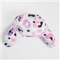 OHS Leopard Cuddle Cushion Kids Soft Fleece Reading Pillow Arms Lumbar Bed Chair