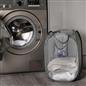 OHS Laundry Basket Net Folding Pop-Up Clothes Freestanding Organiser, Charcoal