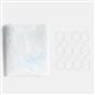 OHS Bows Shower Curtain with 12 Hooks Mould Proof Bathtub Curtains