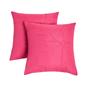 OHS Bows Quilted Cushion Covers Pinsonic Square Pillowcases Home Decor