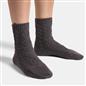 OHS Cable Knit Socks Womens Non Slip Warm Indoor Lounge Sock Slipper