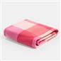 OHS Gingham Print Throw Soft Blanket Polar Fleece Lightweight Bedspread