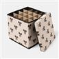 OHS Christmas Bauble Storage Box Festive Decoration Organiser Cube 64 Slots