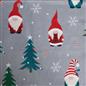 OHS Gonk Print Towels Novelty Xmas Autumn Soft Absorbent Hand Bath Towel Sheet