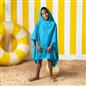 Brentfords Poncho Towel Childrens Absorbent Hood Quick Drying Beach Travel Robe