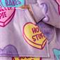 Hoodie Blanket Candy Heart Wearable Throw Oversized Giant Sherpa Fleece Plush