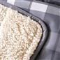 OHS Check Sherpa Reversible Coverless Duvet Thermal Bedding Set