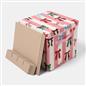 OHS Christmas Bauble Storage Box Festive Decoration Organiser Cube 64 Slots