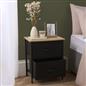 OHS Fabric Cabinet Bedside 2/3/4/5/6 Drawers Storage Unit Clothes Home Organiser