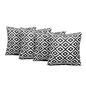OHS Print Outdoor Cushion Covers Garden Water Resistant Filled Inserts Seat Set