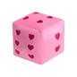 OHS Dice Cushion Hearts Decorative Filled Scatter Throw Pillow Home Decor