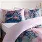 OHS Marble Bedding Set Reversible Duvet Cover with Pillowcase Single Double King