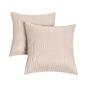 OHS Arches Quilted Cushion Covers Pinsonic Square Pillowcases Filled