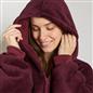 OHS Zip Up Hoodie Blanket Oversized Sherpa Fleece Thermal Sweatshirt Jumper