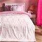 OHS Bow Lattice Throw Ultra Soft Blanket Flannel Fleece Lightweight Bedspread