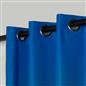 Ombre Eyelet Blackout Kids Curtains Pair of Ring Top Rainbow Ready Made Panels