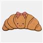 OHS Croissant Doormat Novelty Non Slip Indoor Outdoor Coir Door Mat Rug