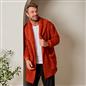 OHS Waterfall Cardigan Warm Teddy Fleece Open Front Wrap Loungewear Outwear