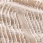 OHS Tufted Arches Voile Net Curtains Pair of 2 Window Panels Slot Top Set