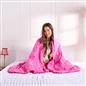 OHS Printed Weighted Blanket 8kg Quilted Throw Sensory Sleep Anxiety Therapy